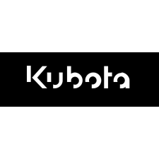 Kubota matrica fehér 35cmx8cm autó dekoráció