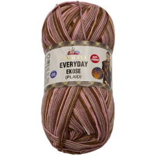 Kuchaříková Bellatex Himalaya Everyday Ekose 200 g - 241-10 rózsaszín, barna rövidáru