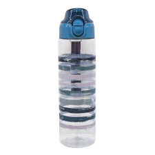 Kulacs Bottle&More 700 ml sötét karikás kulacs, kulacstartó