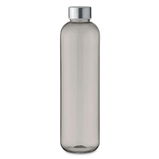 Kulacs BPA mentes tritán palack 1 liter áttetsző szürke kulacs, kulacstartó