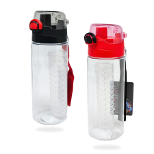  Kulacs műa. Cascada detox 700ml piros-fekete kulacs, kulacstartó