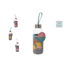  KULACS ÜVEG DEKOROS 400ML 1DB kulacs, kulacstartó