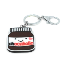 Kulcstartó üzenettel - Chocaholic kulcstartó