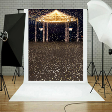 KulPress Vinyl háttér fotózáshoz. Kivilágított kinti stúdió háttér 150cm x 200cm r-345 háttérkarton