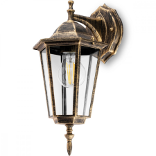 Kültéri kerti fali lámpa E27 LANTERN - LETÖLTÉS Patina BELLIS LUMILED kültéri világítás
