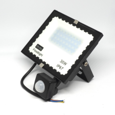 Kültéri LED fényszóró mozgásérzékelővel /30W-2100 Lumen kültéri világítás