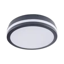  Kültéri Mennyezeti Lámpa Grafit BENO LED 18W KANLUX-32948 kültéri világítás