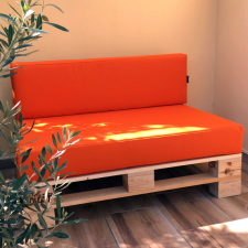  Kültéri Raklap Párna Narancssárga lakástextília