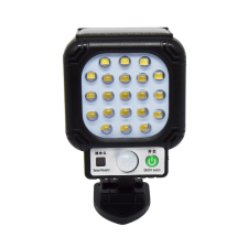 Kültéri solar LED lámpa – mozgásérzékelővel / 21 db extra fényes LED (JX-955B) kültéri világítás