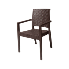 Kültéri szék, 89x59x59 cm, 5.3 kg (MAR-BROWN) kerti bútor