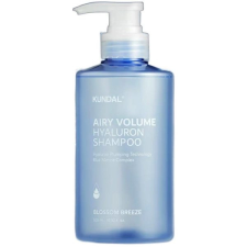 Kundal Airy Volume Hyaluron Shampoo - Hidratáló, volumennövelő, Blossom breeze illattal, 500 ml sampon