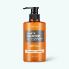 Kundal Honey & Macadamia Pure Body Wash Amber Vanilla 500 ml tusfürdők