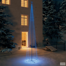  Kúp alakú karácsonyfa 752 kék LED-del 160 x 500 cm műfenyő