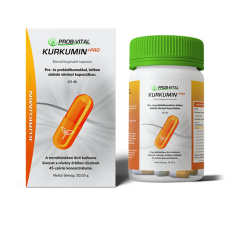  Kurkumin+Pro a Prob-Vitaltól 60 kapszula 2 havi adag vitamin és táplálékkiegészítő