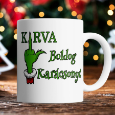  KURVA Boldog Karácsonyt bögre bögrék, csészék