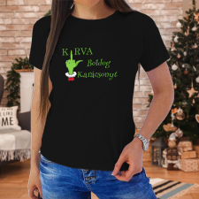  KURVA Boldog Karácsonyt női póló férfi póló