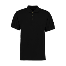 Kustom Kit Férfi galléros póló rövid ujjú Kustom Kit Workwear Polo/Superwash - 2XL, Fekete