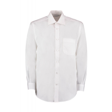 Kustom Kit Férfi hosszú ujjú Ing Kustom Kit Classic Fit Business Shirt M, Fehér férfi ing