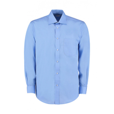 Kustom Kit Férfi hosszú ujjú Ing Kustom Kit Classic Fit Business Shirt XL, Világos kék