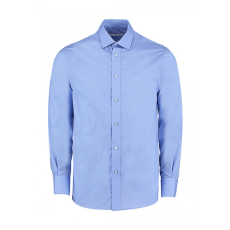Kustom Kit Férfi hosszú ujjú Ing Kustom Kit Tailored Fit Business Shirt S, Világos kék