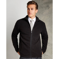 Kustom Kit Férfi hosszú ujjú kabát Kustom Kit Regular Fit Corporate Micro Fleece XS, Fekete férfi kabát, dzseki