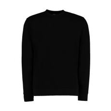 Kustom Kit Férfi hosszú ujjú pulóver Kustom Kit Regular Fit Sweatshirt Superwash 60º 4XL, Fekete