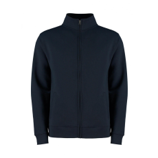 Kustom Kit Férfi hosszú ujjú pulóver Kustom Kit Regular Fit Zipped Sweatshirt 2XL, Sötétkék (navy)