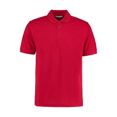 Kustom Kit Férfi rövid ujjú galléros póló Kustom Kit Men's Classic Fit Polo Superwash 60º M, Piros