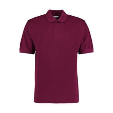 Kustom Kit Férfi rövid ujjú galléros póló Kustom Kit Men's Classic Fit Polo Superwash 60º S, Burgundi vörös