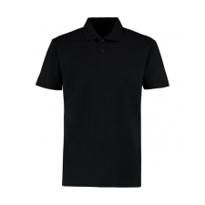 Kustom Kit Férfi rövid ujjú galléros póló Kustom Kit Men&#039;s Regular Fit Workforce Polo XS, Fekete férfi póló