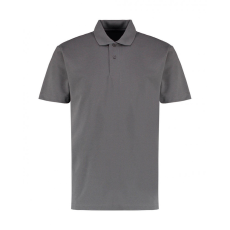 Kustom Kit Férfi rövid ujjú galléros póló Kustom Kit Men's Regular Fit Workforce Polo XS, Szénszürke