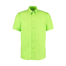 Kustom Kit Férfi rövid ujjú Ing Kustom Kit Classic Fit Workforce Shirt 2XL, Lime zöld