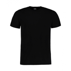Kustom Kit Férfi rövid ujjú póló Kustom Kit Fashion Fit Superwash 60º Tee XL, Fekete