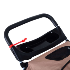  Kutya babakocsi, kutyakocsi 3 színben, 15 kg-ig - Barna szállítóbox, fekhely kutyáknak
