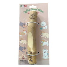  Kutya kávéfa rágóbot -18cm játék kutyáknak