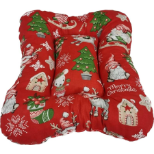  Kutyafekhely karácsonyi &#8211; piros alapon rénszarvas &#8211; télapó mintás Sz:80 cm - H:120 cm szállítóbox, fekhely kutyáknak
