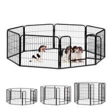  Kutyakennel - Fém - 80x235 cm szállítóbox, fekhely kutyáknak