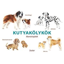 - KUTYAKÖLYKÖK MEMÓRIAJÁTÉK gyermek- és ifjúsági könyv