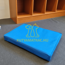 Kutyamatrac extrém erős, vízálló kék huzattal. Sz:64 cm – H:74 cm szállítóbox, fekhely kutyáknak
