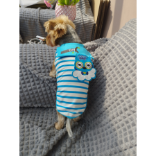  Kutyaruha - Bagoly mintás, csíkos trikó - S kutyaruha