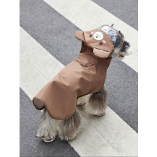  Kutyaruha - Esőkabát - Maci és Kacsa mintával - 2XL - sárga kutyaruha