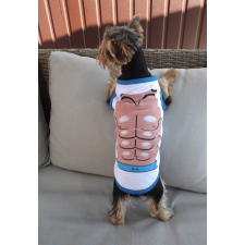  Kutyaruha - Izmos felsőtest mintás pamut ing - L kutyaruha