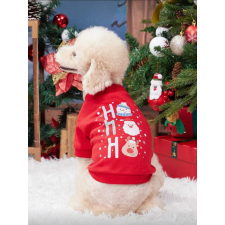  Kutyaruha - Karácsonyi Pulóver - HoHoHo - 5XL kutyaruha