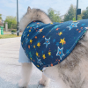  Kutyaruha - Kutyamellény - Ujjatlan Farmer Kutyamellény - Csillagos Mintával - nagy kutyáknak 4XL - 6XL - 5XL - kék