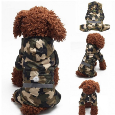 Kutyaruha - Kutyaoverál - kutyaesőkabát - Terepmintás - 3XL kutyaruha