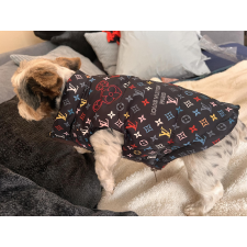  Kutyaruha - Louis Vuitton Paris Mellény - 3XL kutyaruha