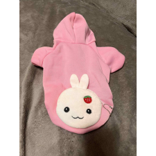  Kutyaruha - Nyuszi mintás zsebes pulóver - XL kutyaruha