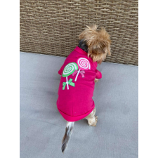  Kutyaruha - Pamut kutyapóló nyalókás mintával - S kutyaruha