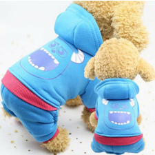  Kutyaruha - Szörny Rt.-s overál - overall - kezeslábas puha kutyaruha - XL kutyaruha