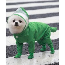  Kutyaruha - Teljes védelem az eső ellen - 2XL - rózsaszín kutyaruha